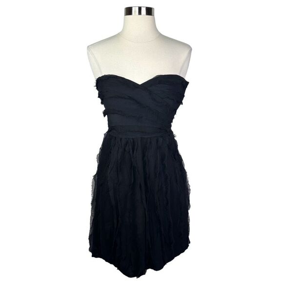 Diane von Furstenberg Kari Strapless Silk Dress - Size 2 - Picture 2 of 8